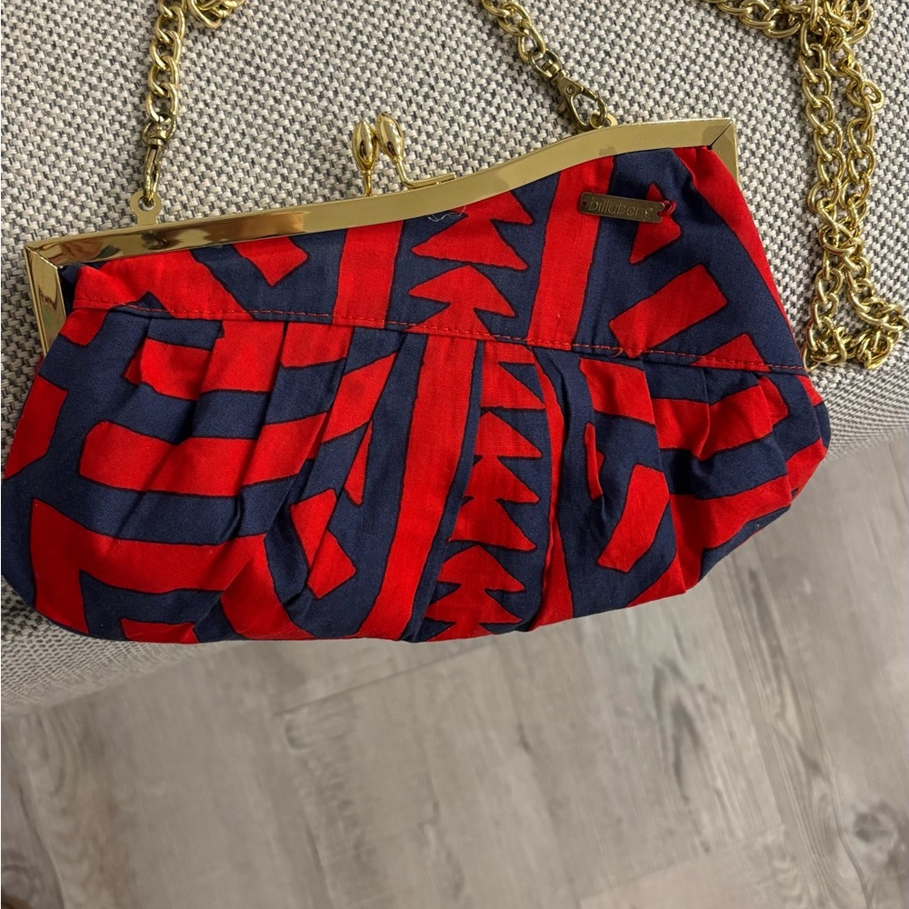 Billabong Clutch with removable Gold Chain